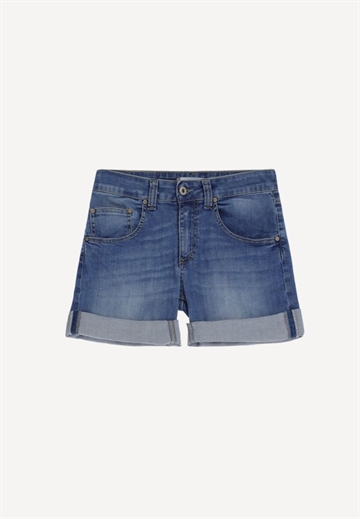 Please - Zip shorts - Denim Blue